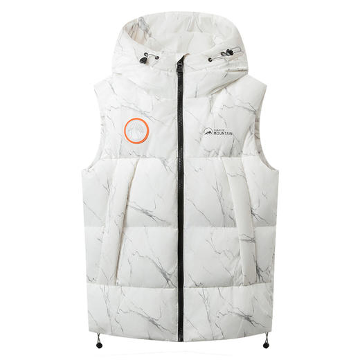 【新款DKP】大依优型大码羽绒马甲鸭绒连帽坎肩外套加肥加大肥佬休闲上衣男士胖子时尚 商品图1