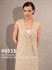 Puree｜#0515 Vest dress 羊绒羊毛混纺马甲裙 [ 茉莉米夹花 / 棕驼 / 苔藓绿夹花 ] 商品缩略图3