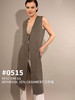 Puree｜#0515 Vest dress 羊绒羊毛混纺马甲裙 [ 茉莉米夹花 / 棕驼 / 苔藓绿夹花 ] 商品缩略图9