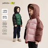 *【咕噜日记】【年末清仓，1件不剩】【爆浆充绒 锁温御寒】儿童90白鸭绒撞色拼接羽绒服外套PDWT2305 商品缩略图0
