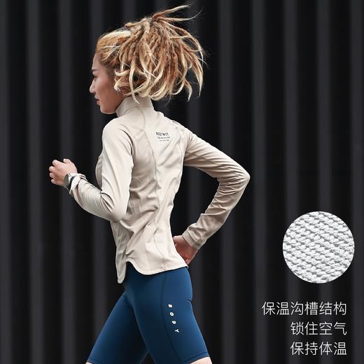 身体智慧 BODYWIT 女款 赤乌速干保温 跑步立领长袖 商品图1