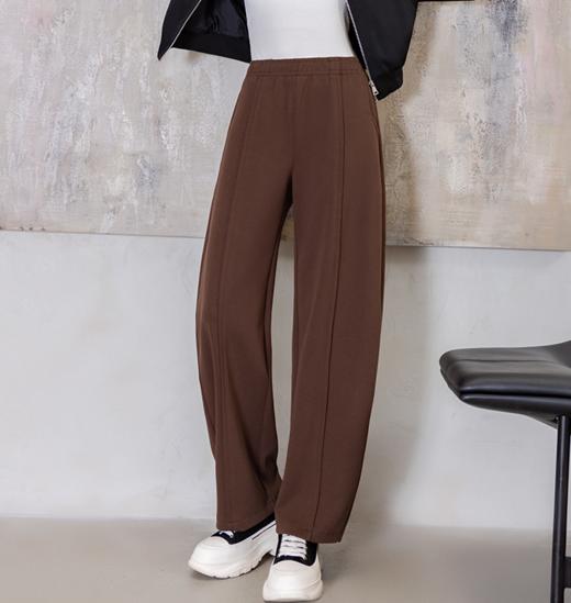 【黑 咖M各1】臣禾 弯刀休闲裤9233060113【金猪甄选】 商品图0