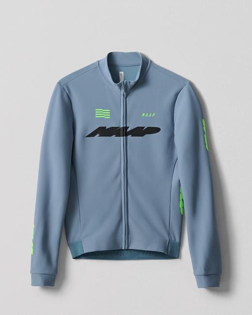MAAP 男士 Eclipse Thermal LS Jersey Teal  加绒长袖骑行服 商品图1