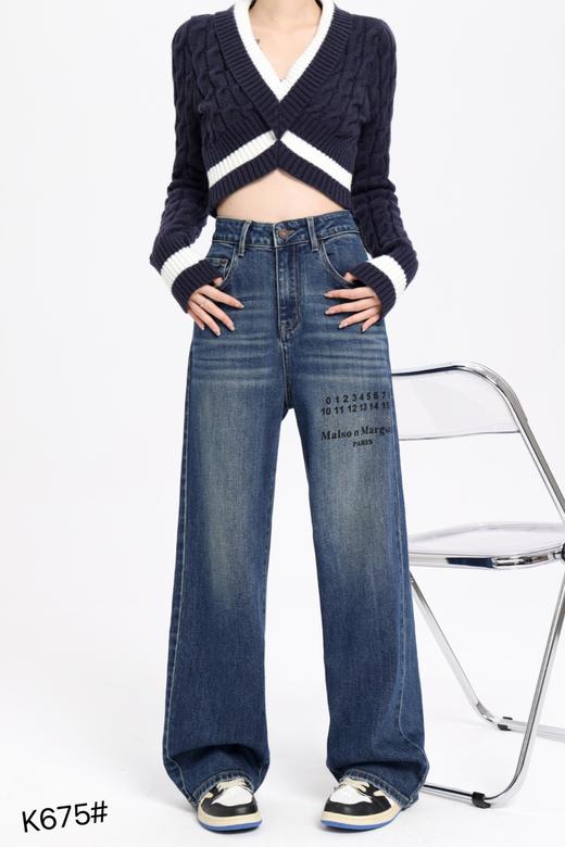 女牛仔直筒裤K675 商品图3