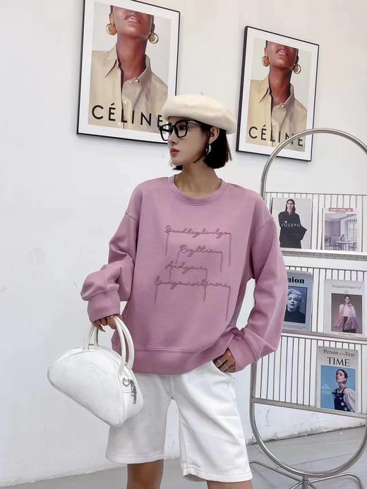 女咖文卫衣8652 商品图5