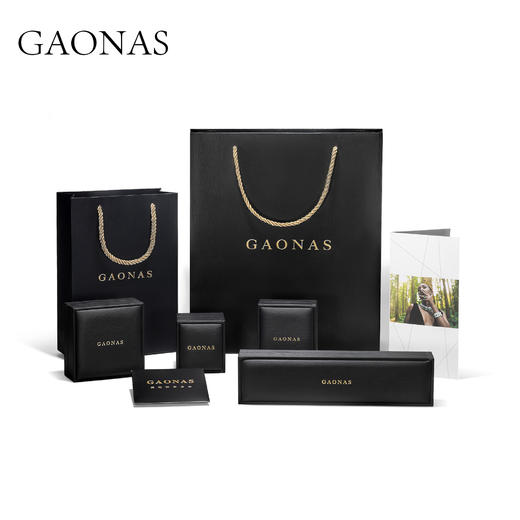 GAONAS 高纳仕极简重磅帕拉耳环 10126EB 商品图4