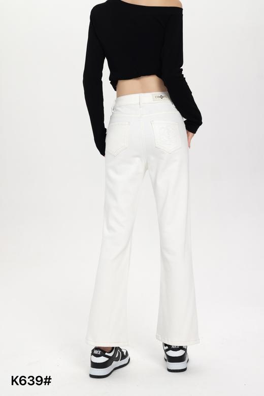 女牛仔微叭裤K639 商品图0