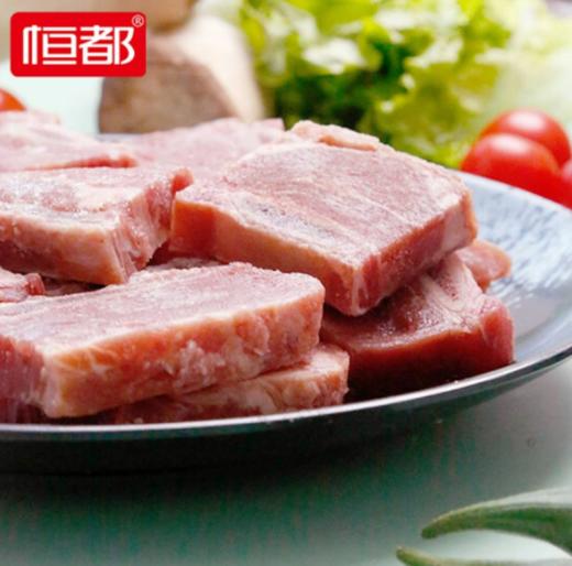 恒都 黑椒牛仔骨  牛肉生鲜国产谷饲冷冻煎炸烧烤黑椒风味调理食材  400g*1（商） 商品图1