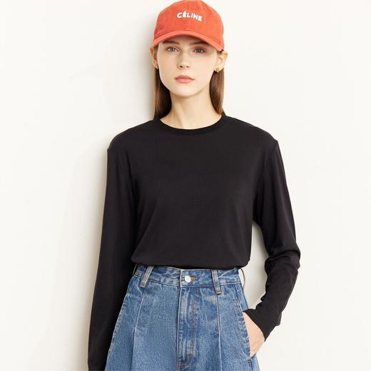 【分销】【99元三件装】YANECINE匹马棉长袖T恤 商品图3