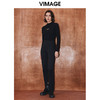VIMAGE纬漫纪冬季新款时尚修身显瘦高腰裤子V2005623 商品缩略图1