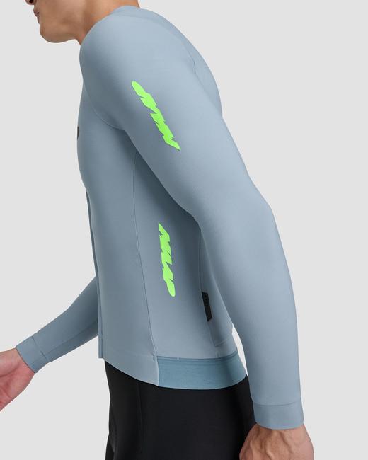 MAAP 男士 Eclipse Thermal LS Jersey Teal  加绒长袖骑行服 商品图4