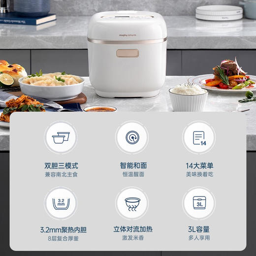 【小家电】摩飞 多功能电饭煲 MR8500HF 商品图1