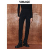 VIMAGE纬漫纪冬季新款时尚修身显瘦高腰裤子V2005623 商品缩略图0