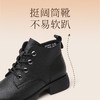信诺真皮女鞋舒适马丁靴女士春秋2023年新款软皮软底鞋子妈妈短靴23M178-2 商品缩略图1