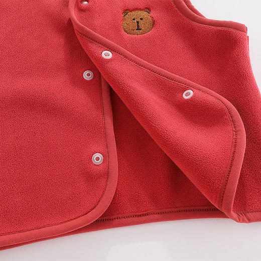 【秋天的气息，轻柔而温暖！】宝宝针织儿童马甲秋季新款男女童舒适保暖奥粒绒亲肤小马甲lm 商品图3