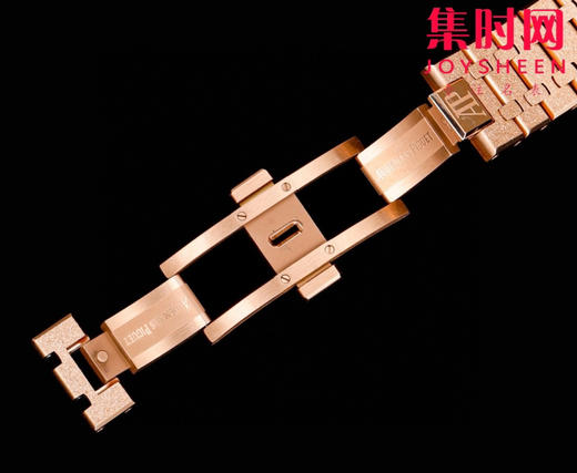 爱彼OMF新款皇家橡树15500系列 “霜金”腕表 男士腕表 钢王贵族 商品图7