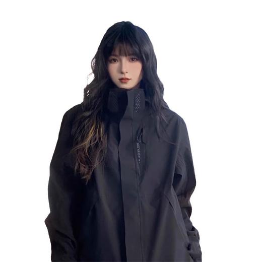 「三合一！数色可选」NASA旅游冲锋衣外套女潮牌登山服春秋薄款冬季三合一可拆卸外套男上衣 商品图4