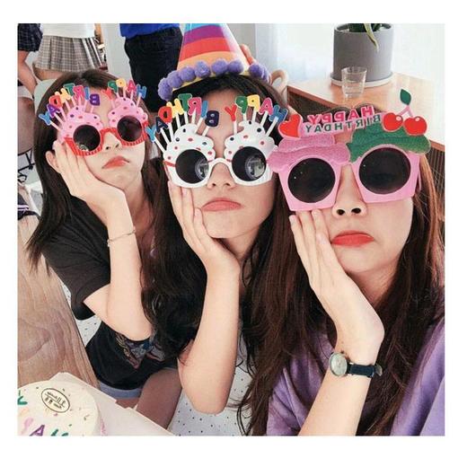 搞怪派对眼镜（颜色随机）-仅支持与下午茶、蛋糕一起购买配送【蛋糕配件】 商品图0