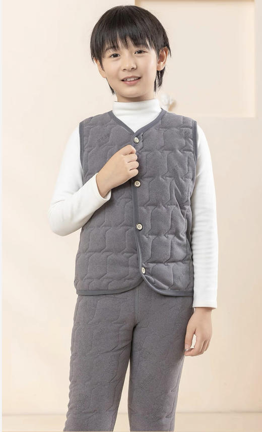 【YW】无忧购秋冬校服神器儿童打底裤男童女童保暖裤加绒加厚羊毛裤保暖裤棉1002-1003（截单后3-5天发货) 商品图2