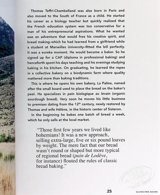 【中商原版】无麸质烘焙 Gluten Free Baking Recipes from the Famed Chambelland Bakers of Paris 英文原版 Nathaniel Dob 商品图7
