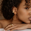 订购10周到｜MISHO-Mini Interrupted Hoops-肯豆同款 耳环［印度设计师］ 商品缩略图2