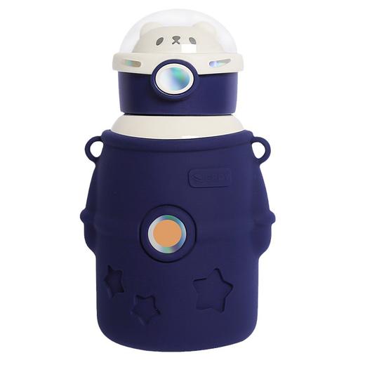 「数款可选！颜值派」秋冬新品保温杯316不锈钢宇航员大容量颜值吸管大肚杯儿童水杯餐饮用具 商品图4