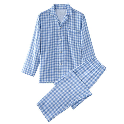 特惠 100%全棉睡衣男女套装开衫     A-5221   良品 商品图12
