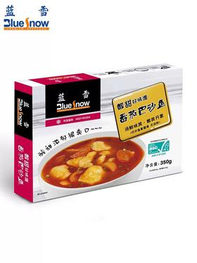 蓝雪  ASC认证 番茄巴沙鱼  久煮不散 烹饪方便 去刺去骨  350g*2（商）