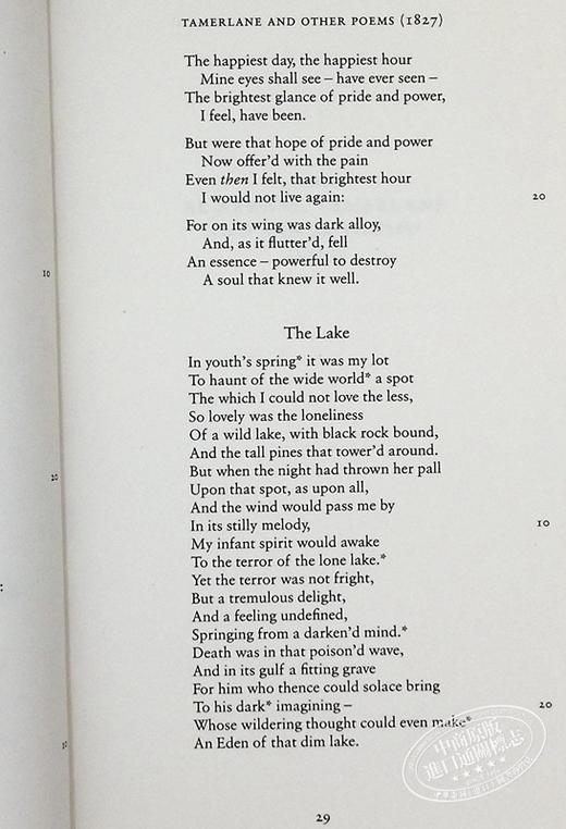 【中商原版】ALMA伟大诗歌系列 爱伦坡诗选 Great Poets Series The Raven and Other Poems 英文原版 Edgar Allan Poe 商品图7