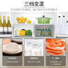 海尔（Haier）冰箱 BCD-477WGHTDEDSP  477升十字对开门四开门风冷无霜一级能效三档变温黑金净化家用大容量电冰箱 商品缩略图6