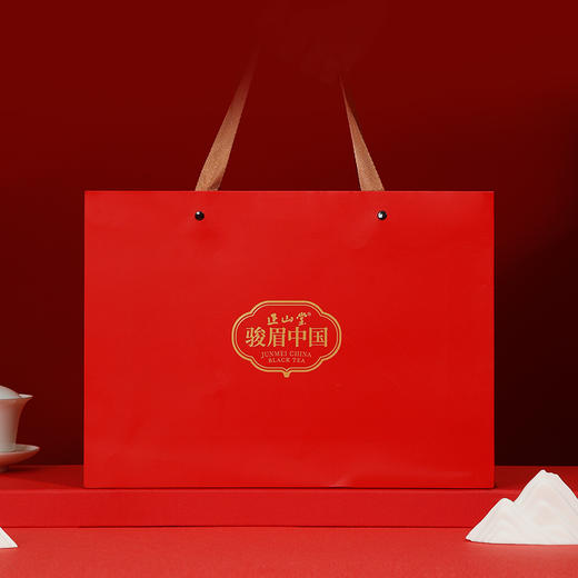 正山堂骏眉中国 鸿途国潮礼盒装150g 特级红茶送礼茶叶礼盒 商品图4