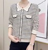 女反领针织衫2316 商品缩略图0