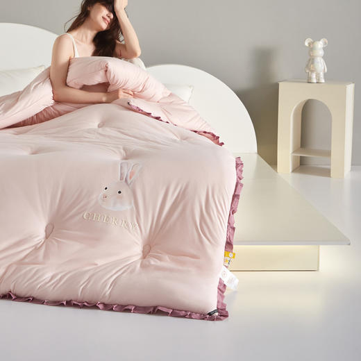 自然醒冬季A类云感亲肤被子被芯春秋被冬被单人加厚保暖抗菌款四季通用LFS 商品图0