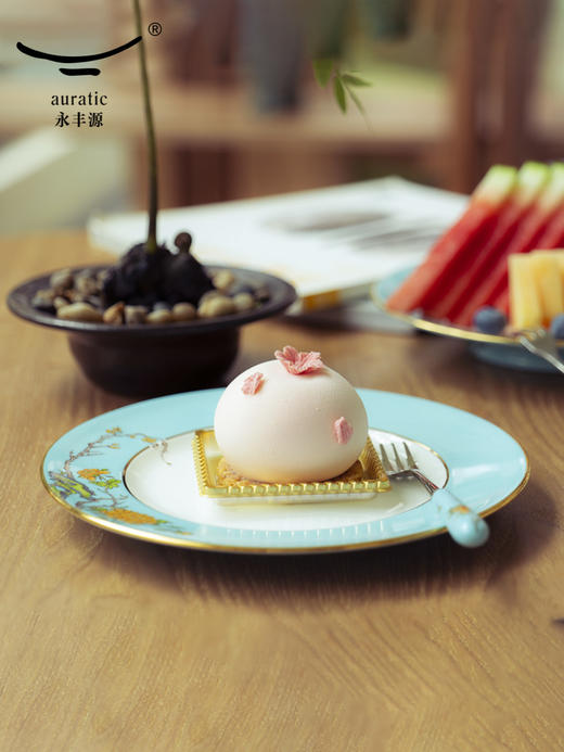 【国瓷·永丰源】 夫人瓷西湖蓝24头摆台餐具 商品图2