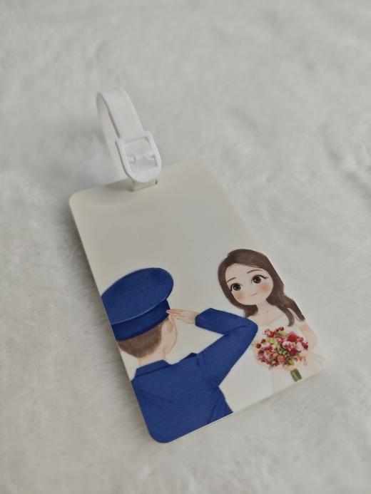 【军恋行李牌】创意装饰旅行箱吊牌挂牌防丢牌情侣行李牌y 商品图8