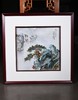 粉彩雲山飞泉瓷板 商品缩略图0