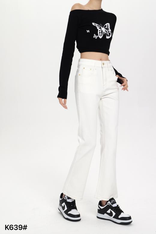 女牛仔微叭裤K639 商品图6