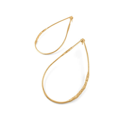 北京仓｜MISHO-Drop Hoops-卡戴珊同款 耳环（单只）［印度设计师］ 商品图4