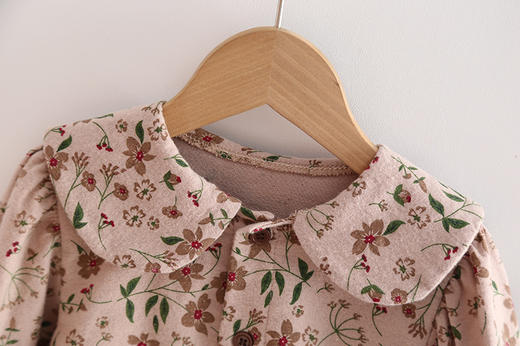 【秋意渐浓，童真洋溢！】女童装时髦套装洋气 新款儿童秋装 女宝宝秋季衣服背带裤两件套-QQ 商品图3