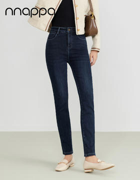 磨毛小脚牛仔女裤3228