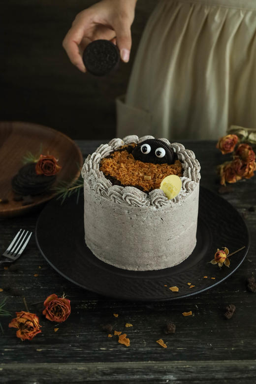 积分商城四寸奥利奥咸奶油蛋糕（高8cm、直径8cm、适合1-3人）积分 商品图2