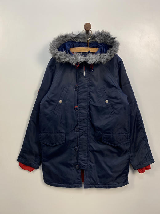 90年代 Vintage Tommy Hilfiger 棉服 夹棉外套_CTJK(M) 商品图1