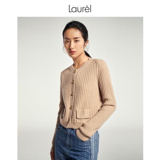 Laurel劳芮 针织短开衫 LWL343M02400 商品图8
