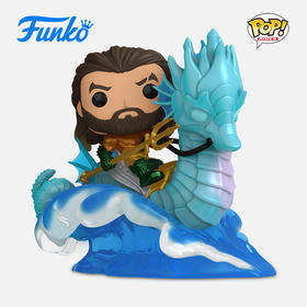 Funko POP!  Ride DLX: AatLK- Aquaman on Storm电影 海王2 Super Deluxe（海王与风暴）公仔手办摆件 67577