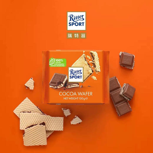 100g瑞特斯波德可可咸化夹心牛奶巧克力 商品图0