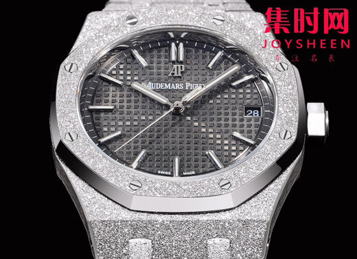 爱彼OMF新款皇家橡树15500系列 “霜金”腕表 男士腕表 钢王贵族 商品图2