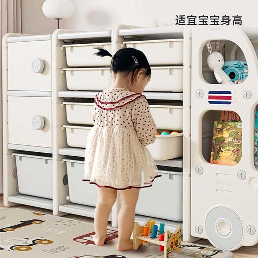 babypods儿童玩具收纳架婴儿玩具架收纳柜整理架置物架宝宝储物架 商品图3