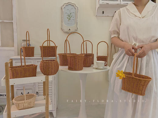 【琳琅】仿藤编织花篮全系列/ 超多款式哦 商品图7