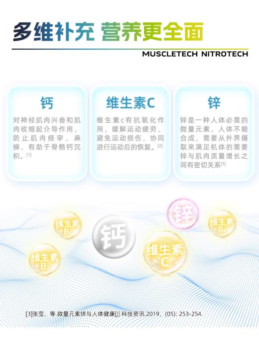 【新品活力系列】肌肉科技运动后恢复营养粉/600g 商品图3