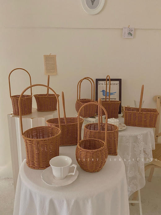 【琳琅】仿藤编织花篮全系列/ 超多款式哦 商品图5